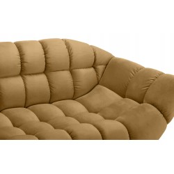 Sofa GAPPA 3 osobowa wolnostojąca w tkaninie MONOLITH 48 Sofa GAPPA 3 osobowa wolnostojąca w tkaninie MONOLITH 48