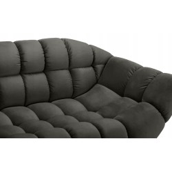 Sofa GAPPA 3 osobowa wolnostojąca w tkaninie MONOLITH 95 Sofa GAPPA 3 osobowa wolnostojąca w tkaninie MONOLITH 95
