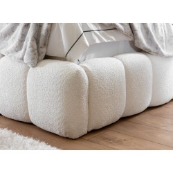 Łóżko tapicerowane Beti z pojemnikiem na pościel tkanina Catch me 1 Łóżko tapicerowane Beti z pojemnikiem na pościel tkanina Catch me 1