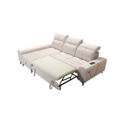 Ascot I corner sofa with a sleeping function and USB port | Furniture with a timeless style Ascot I corner sofa with a sleeping function and USB port | Furniture with a timeless style