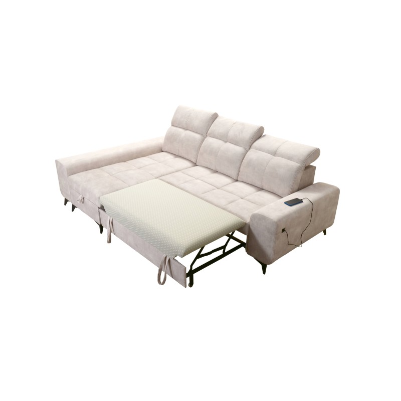 Ascot I corner sofa with a sleeping function and USB port | Furniture with a timeless style Ascot I corner sofa with a sleeping function and USB port | Furniture with a timeless style