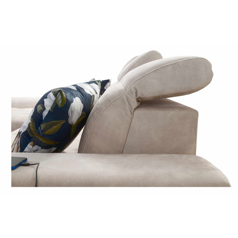 Ascot I corner sofa with a sleeping function and USB port | Furniture with a timeless style Ascot I corner sofa with a sleeping function and USB port | Furniture with a timeless style