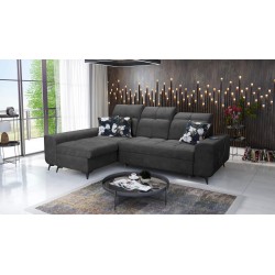 Ascot I corner sofa with a sleeping function and USB port | Furniture with a timeless style