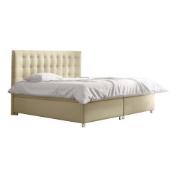 Łóżko kontynentalne Lotos z pojemnikiem na pościel tkanina Endo 7701 Łóżko kontynentalne Lotos z pojemnikiem na pościel tkanina Endo 7701