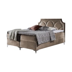 Łóżko kontynentalne Mire z pojemnikiem na pościel tkanina Monolith 09 Łóżko kontynentalne Mire z pojemnikiem na pościel tkanina Monolith 09