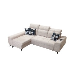 Ascot I corner sofa with a sleeping function and USB port | Furniture with a timeless style Ascot I corner sofa with a sleeping function and USB port | Furniture with a timeless style