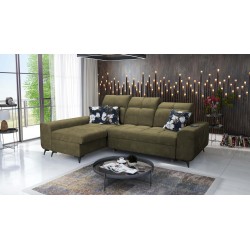 Ascot I corner sofa with a sleeping function and USB port | Furniture with a timeless style