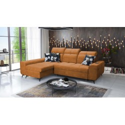 Ascot I corner sofa with a sleeping function and USB port | Furniture with a timeless style