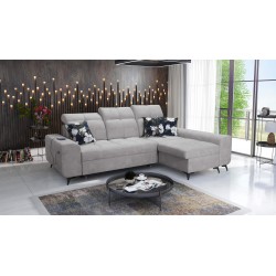 Ascot I corner sofa with a sleeping function and USB port | Furniture with a timeless style