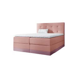 Łóżko kontynentalne Lino z pojemnikiem na pościel tkanina Monolith 61 + 62 Łóżko kontynentalne Lino z pojemnikiem na pościel tkanina Monolith 61 + 62