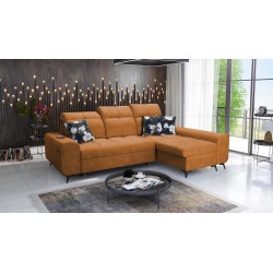 Ascot I corner sofa with a sleeping function and USB port | Furniture with a timeless style