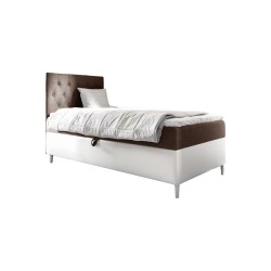 Łóżko Modena I ozdobne pikowania zagłowia guzikami w tkaninie Fresh 4 + Soft 17 Łóżko Modena I ozdobne pikowania zagłowia guzikami w tkaninie Fresh 4 + Soft 17