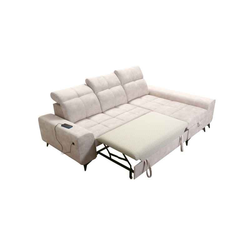 Ascot I corner sofa with a sleeping function and USB port | Furniture with a timeless style Ascot I corner sofa with a sleeping function and USB port | Furniture with a timeless style