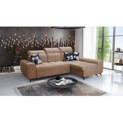 Ascot I corner sofa with a sleeping function and USB port | Furniture with a timeless style