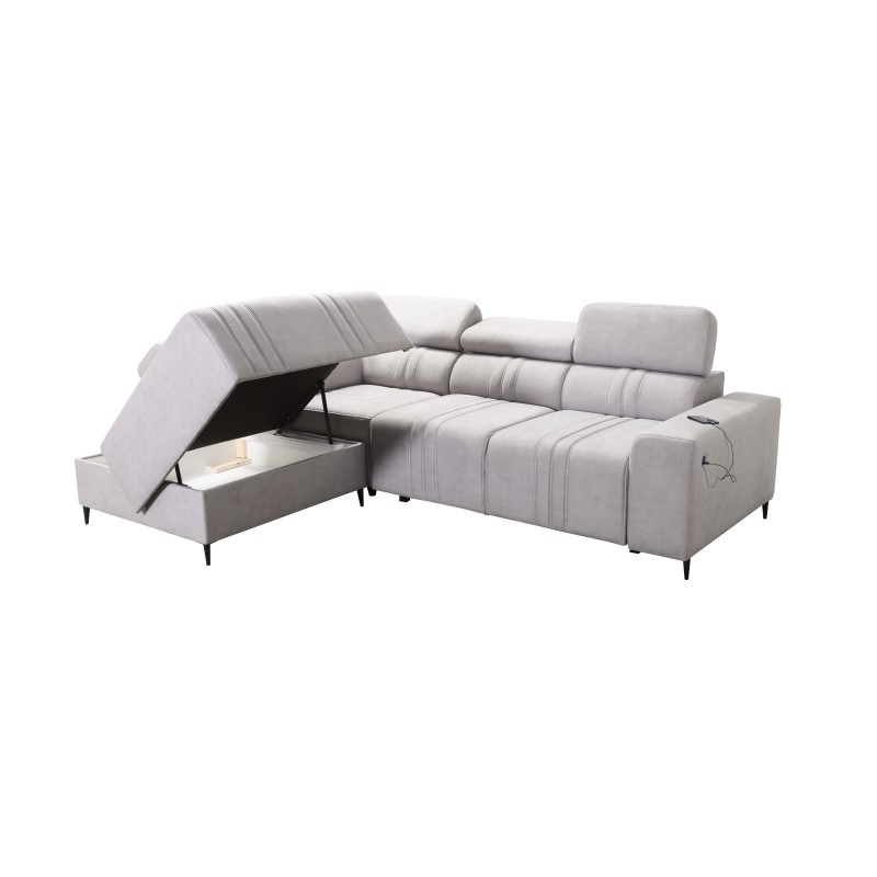 Narożnik Verona VII z funkcją spania tkanina Vena 20 Narożnik Verona VII z funkcją spania tkanina Vena 20