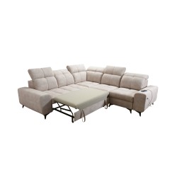 Ascot III Corner Sofa with Sleeping Function, USB Port, and Headrests | Your Classy Furniture Ascot III Corner Sofa with Sleeping Function, USB Port, and Headrests | Your Classy Furniture