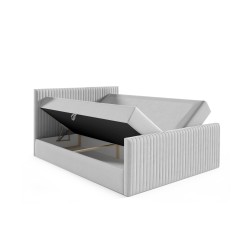 Łóżko kontynentalne Elven z pojemnikiem na pościel tkanina Fresh 11 Łóżko kontynentalne Elven z pojemnikiem na pościel tkanina Fresh 11