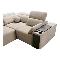Narożnik Milano II Mix z funkcją spania i relax Plecionka, Verita 54 Narożnik Milano II Mix z funkcją spania i relax Plecionka, Verita 54