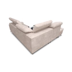 Ascot VII corner sofa with sleeping function, USB port, adjustable headrests – sophistication and comfort in one Ascot VII corner sofa with sleeping function, USB port, adjustable headrests – sophistication and comfort in one