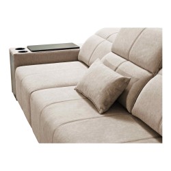 Elegancki Narożnik Milano XII z funkcją spania - Tkanina Plecionka, Verita 76 Elegancki Narożnik Milano XII z funkcją spania - Tkanina Plecionka, Verita 76