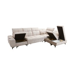Ascot XI Corner Sofa with Sleeping Function - Luxury and Comfort in Your Home Ascot XI Corner Sofa with Sleeping Function - Luxury and Comfort in Your Home