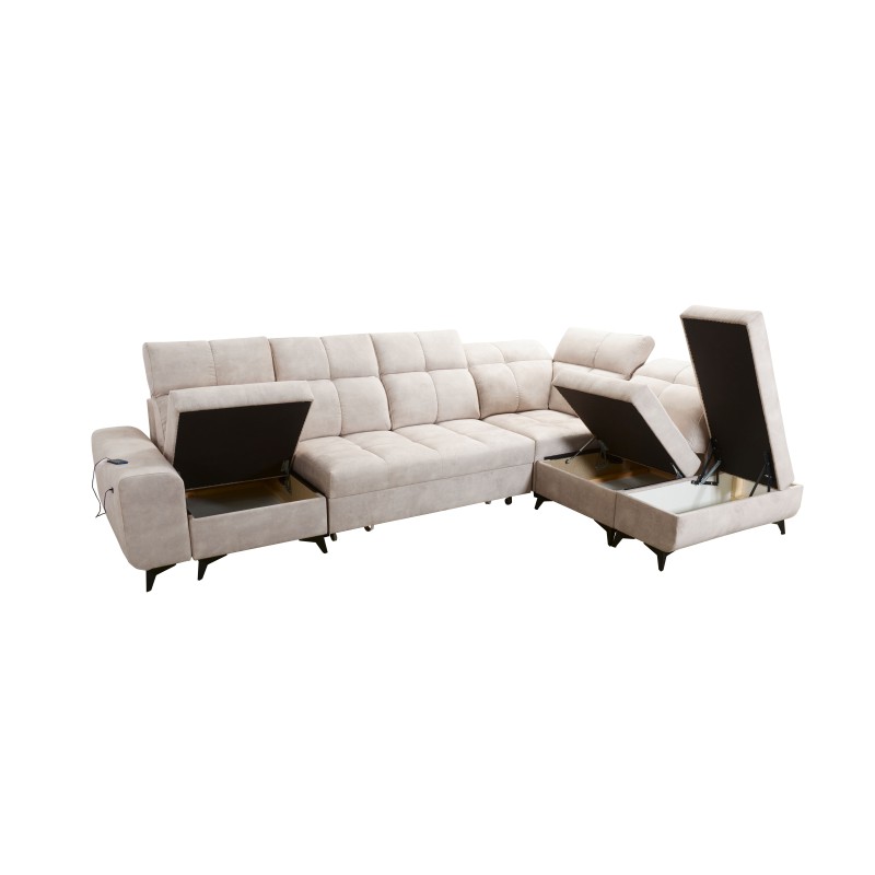 Ascot XI Corner Sofa with Sleeping Function - Luxury and Comfort in Your Home Ascot XI Corner Sofa with Sleeping Function - Luxury and Comfort in Your Home