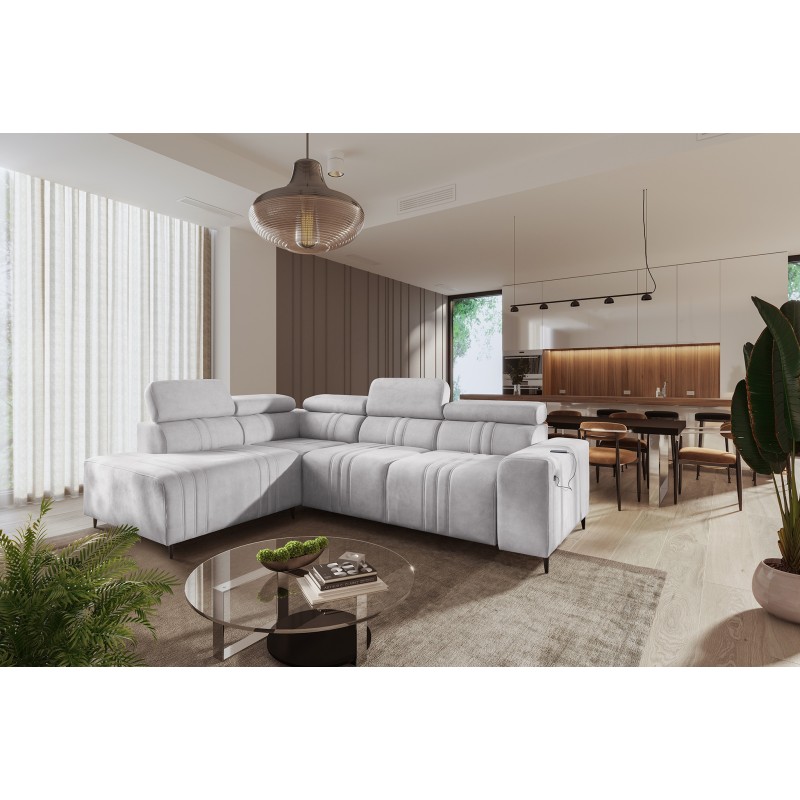 Narożnik Verona VII z funkcją spania tkanina Vena 3 Narożnik Verona VII z funkcją spania tkanina Vena 3