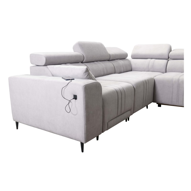 Narożnik Verona III Mix z funkcją spania oraz funkcją relax manualna tkanian Vena 20 Narożnik Verona III Mix z funkcją spania oraz funkcją relax manualna tkanian Vena 20