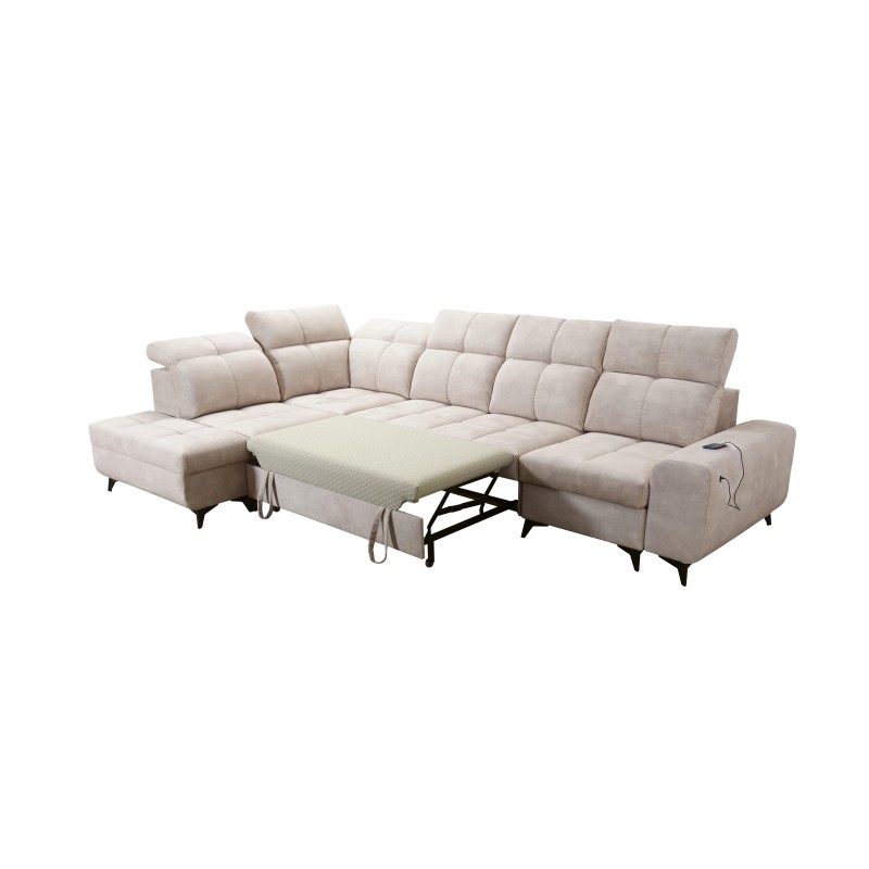 Ascot XI Corner Sofa with Sleeping Function - Luxury and Comfort in Your Home Ascot XI Corner Sofa with Sleeping Function - Luxury and Comfort in Your Home