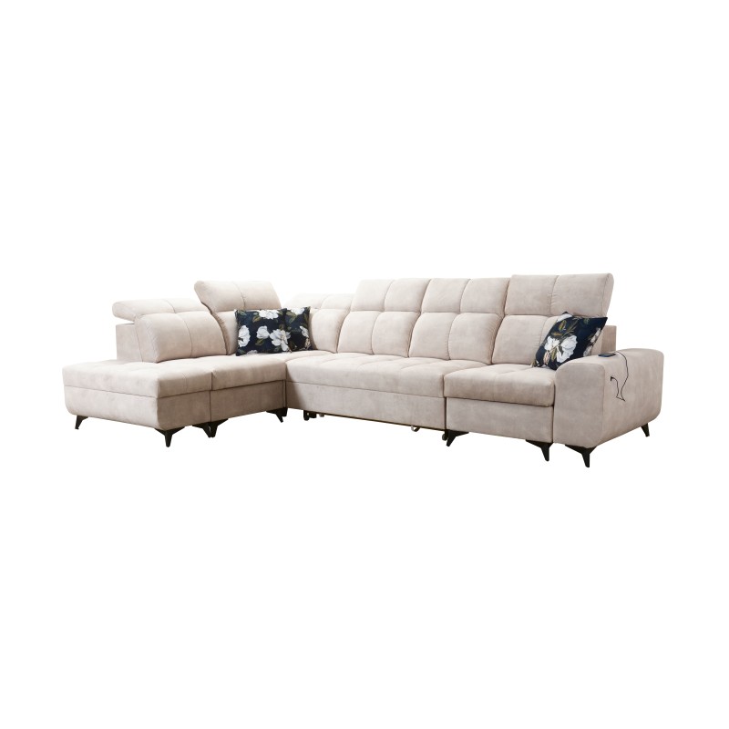Ascot XI Corner Sofa with Sleeping Function - Luxury and Comfort in Your Home Ascot XI Corner Sofa with Sleeping Function - Luxury and Comfort in Your Home