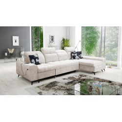 Ascot XII Corner Sofa with Sleeping Function - Comfort and Functionality in One