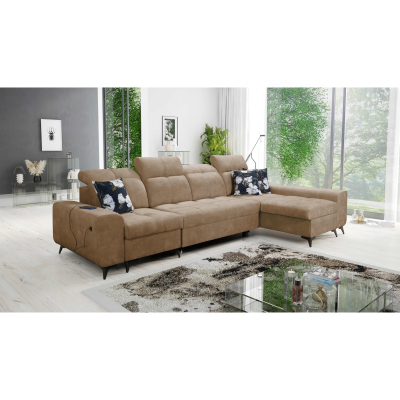 Ascot XII Corner Sofa with Sleeping Function - Comfort and Functionality in One Ascot XII Corner Sofa with Sleeping Function - Comfort and Functionality in One