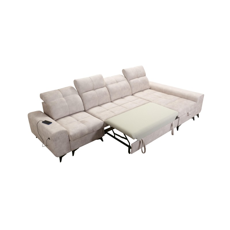 Ascot XII Corner Sofa with Sleeping Function - Comfort and Functionality in One Ascot XII Corner Sofa with Sleeping Function - Comfort and Functionality in One