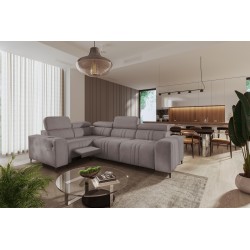 Narożnik Verona II Mix z funkcją spania oraz funkcją relax manualna tkanina Vena 8