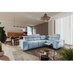 Narożnik Verona II Mix z funkcją spania oraz funkcją relax manualna tkanina Vena 6