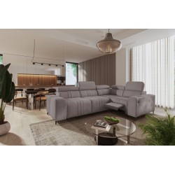 Narożnik Verona II Mix z funkcją spania oraz funkcją relax manualna tkanina Vena 8