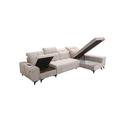Ascot XII Corner Sofa with Sleeping Function - Comfort and Functionality in One Ascot XII Corner Sofa with Sleeping Function - Comfort and Functionality in One