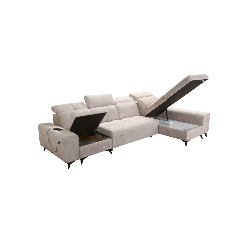 Ascot XII Corner Sofa with Sleeping Function - Comfort and Functionality in One Ascot XII Corner Sofa with Sleeping Function - Comfort and Functionality in One