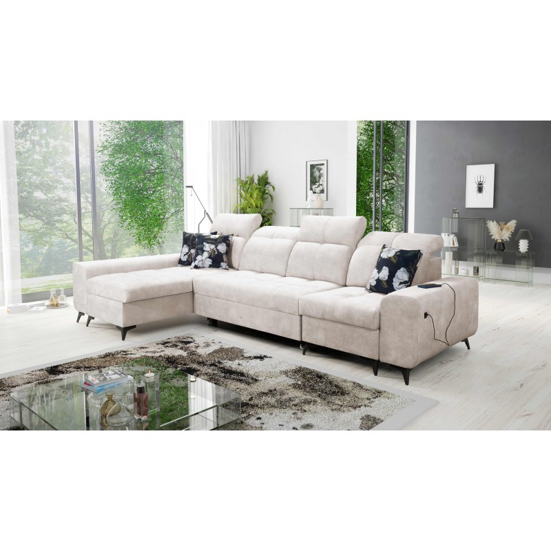 Ascot XII Corner Sofa with Sleeping Function - Comfort and Functionality in One Ascot XII Corner Sofa with Sleeping Function - Comfort and Functionality in One