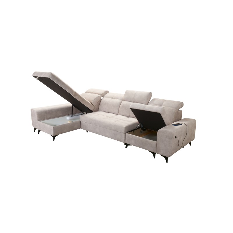 Ascot XII Corner Sofa with Sleeping Function - Comfort and Functionality in One Ascot XII Corner Sofa with Sleeping Function - Comfort and Functionality in One