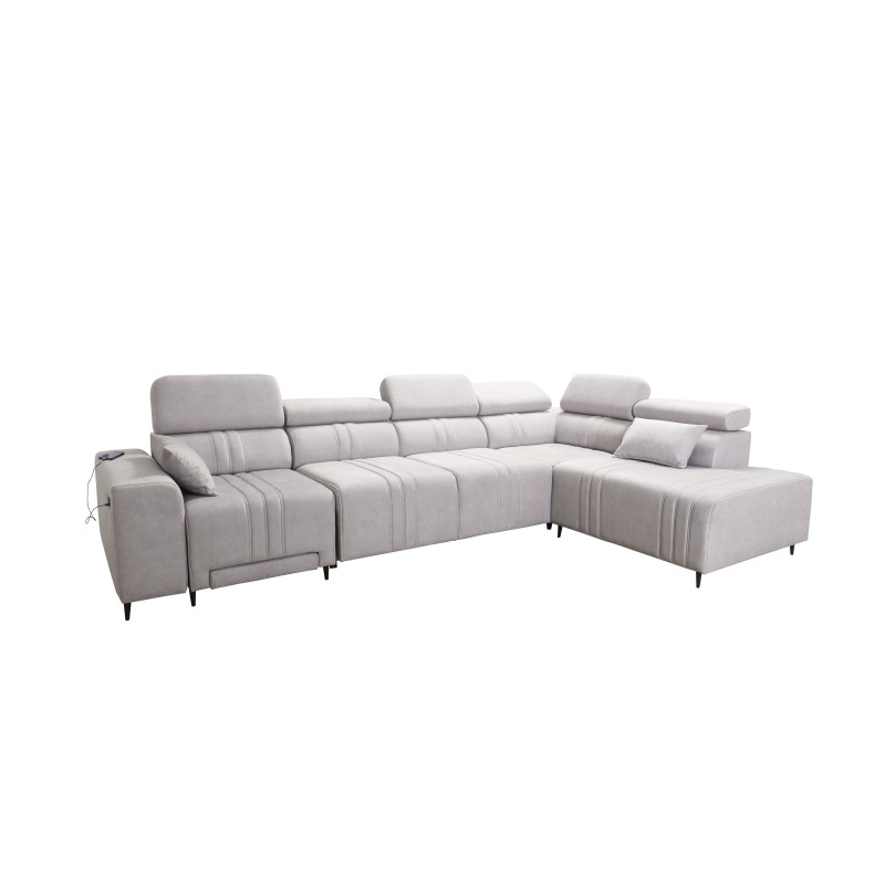 Narożnik Verona XI Mix z funkcją spania w Welur, Vena 20 - Komfort i Elegancja Narożnik Verona XI Mix z funkcją spania w Welur, Vena 20 - Komfort i Elegancja