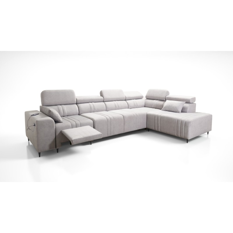 Narożnik Verona XI Mix z funkcją spania w Welur, Vena 20 - Komfort i Elegancja Narożnik Verona XI Mix z funkcją spania w Welur, Vena 20 - Komfort i Elegancja