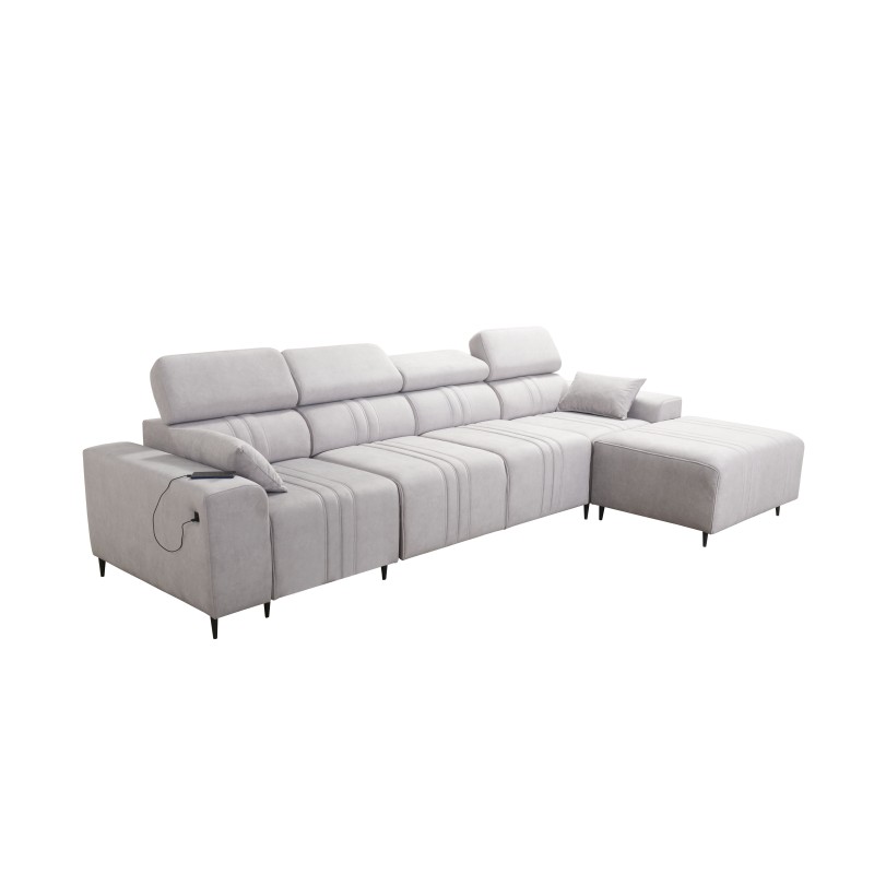 Narożnik Verona XII z funkcją spania Welur, Vena 8 - Praktyczny i elegancki mebel do Twojego salonu Narożnik Verona XII z funkcją spania Welur, Vena 8 - Praktyczny i elegancki mebel do Twojego salonu