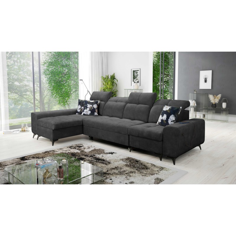 Ascot XII Corner Sofa with Sleeping Function - Comfort and Functionality in One Ascot XII Corner Sofa with Sleeping Function - Comfort and Functionality in One