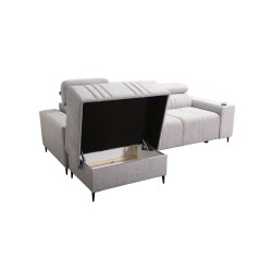 Narożnik Verona I z funkcją spania tkanina Vena 14