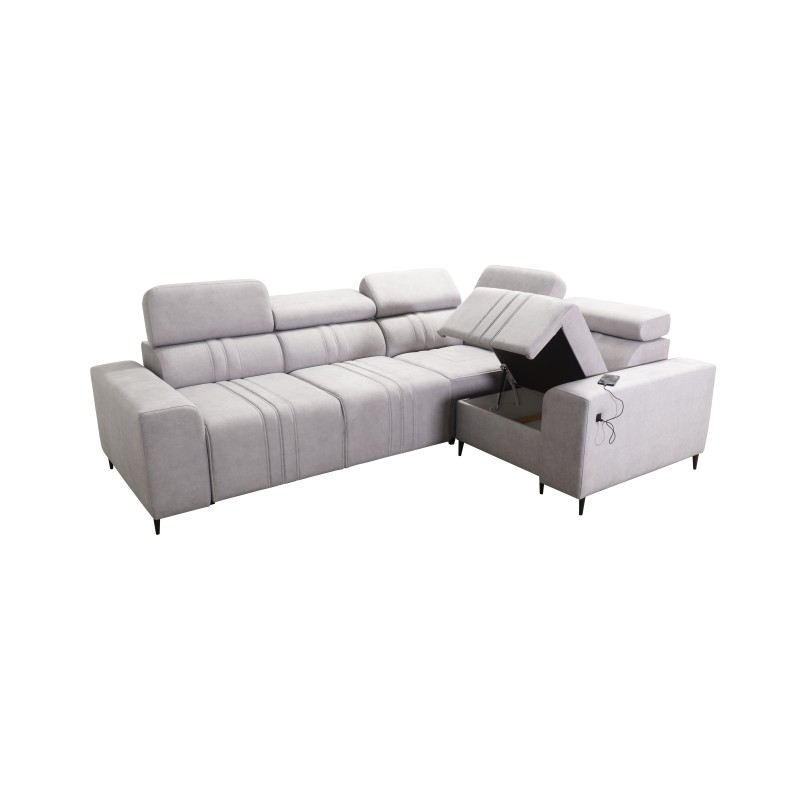 Narożnik Verona II z funkcją spania - elegancja i funkcjonalność w jednym Narożnik Verona II z funkcją spania - elegancja i funkcjonalność w jednym