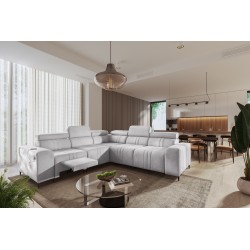 Narożnik Verona III Mix z funkcją spania oraz funkcją relax manualna tkanian Vena 3