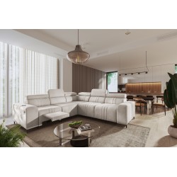Narożnik Verona III Mix z funkcją spania oraz funkcją relax manualna tkanian Vena 9