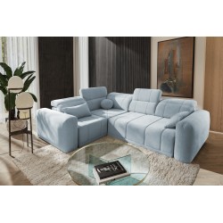 Narożnik Luxor II z funkcją spania tkanina Wind 73