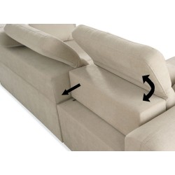 Narożnik Luxor II z funkcją spania Plecionka, Wind 05 - komfort i elegancja w jednym Narożnik Luxor II z funkcją spania Plecionka, Wind 05 - komfort i elegancja w jednym
